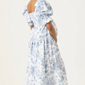 NOTHING FITS BUT Kiko Pregnancy Maternity Dress, Casual Floral Maxi Baby Shower